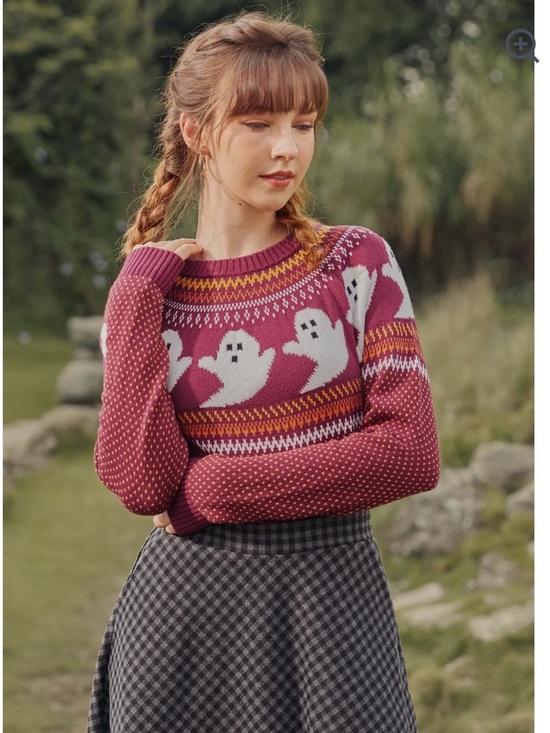 Modcloth Sweaters - 👻 Modcloth You've Been Ghosted Fair Isle Sweater ✨ never worn! 🧡